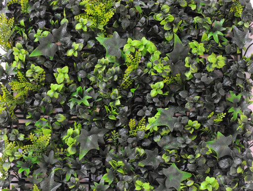 Edera Artificiale Da Parete Verde Bosso 50X50Cm