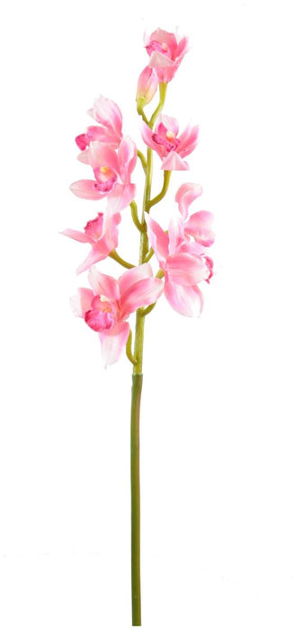 Orchidea Cymbidium Artificiale 100Cm Rosa