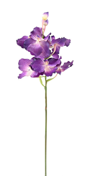Orchidea Vanda Artificiale Viola 70 Cm Decorazione