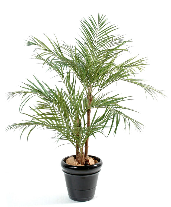 Palma Areca Artificiale 3 Tronchi 220 Cm Per Interni