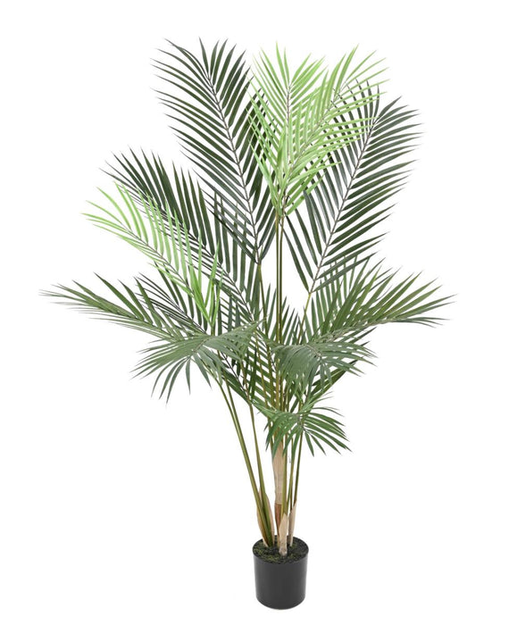 Palma Areca Artificiale Simulata 100 Cm Verde