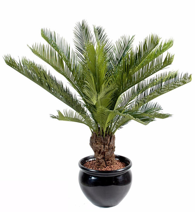 Palma Cycas Artificiale 90Cm Per Interni Esterni