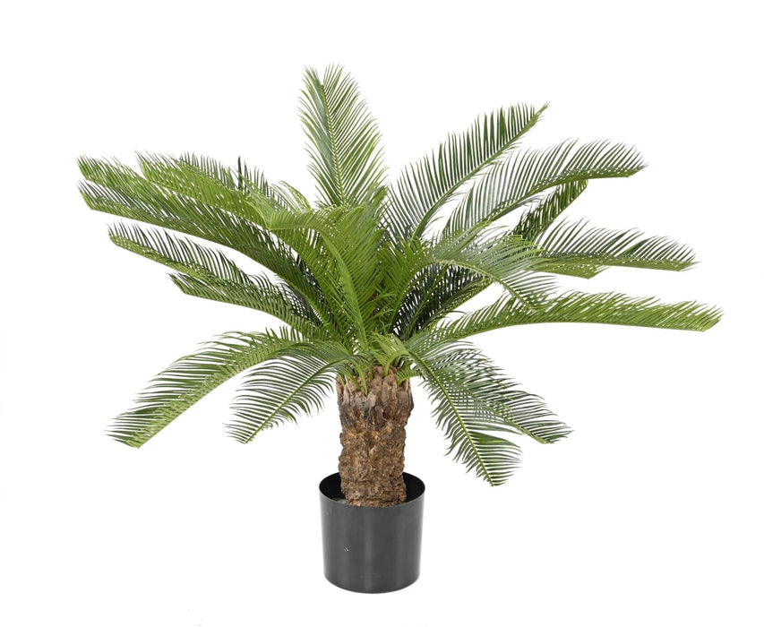 Palma Cycas Artificiale 90Cm Per Interni Esterni
