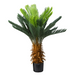 Palma Cycas Artificiale In Vaso 110Cm Pianta Da Interno