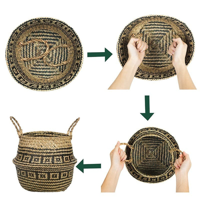 Cesto Di Vimini Africano