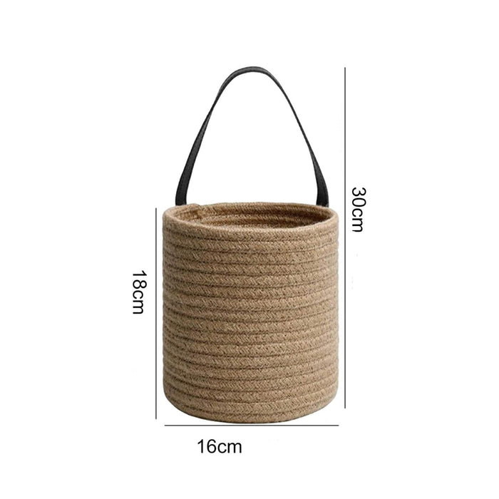 Cesto Rotondo In Legno