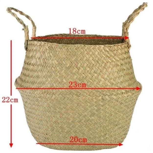 Cestino In Fibra Vegetale Tailandese