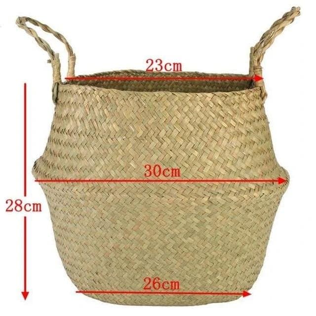 Cestino In Fibra Vegetale Tailandese