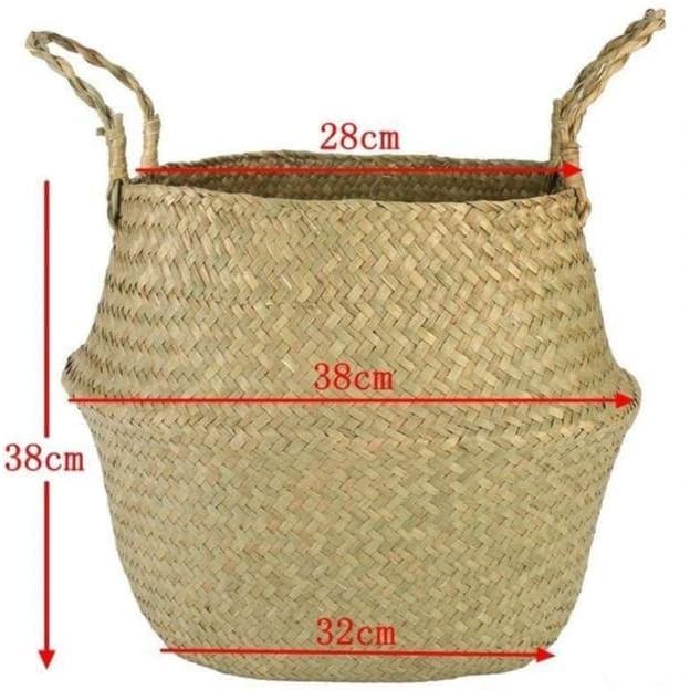 Cestino In Fibra Vegetale Tailandese