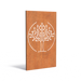 Pannello Albero Corten 180X110 Per Giardino Terrazzo