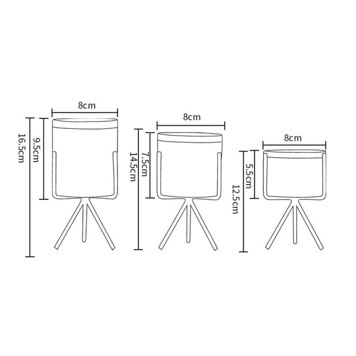 Cache Pot Piccolo Su Supporto Noré