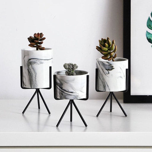 Cache Pot Piccolo Su Supporto Noré