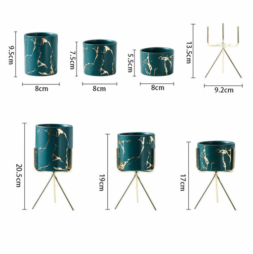 Vaso Per Piante Piccolo Dei Bassifondi (X3)