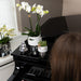 Phalaenopsis Amabilis Con Vaso D'Argento Le Chic