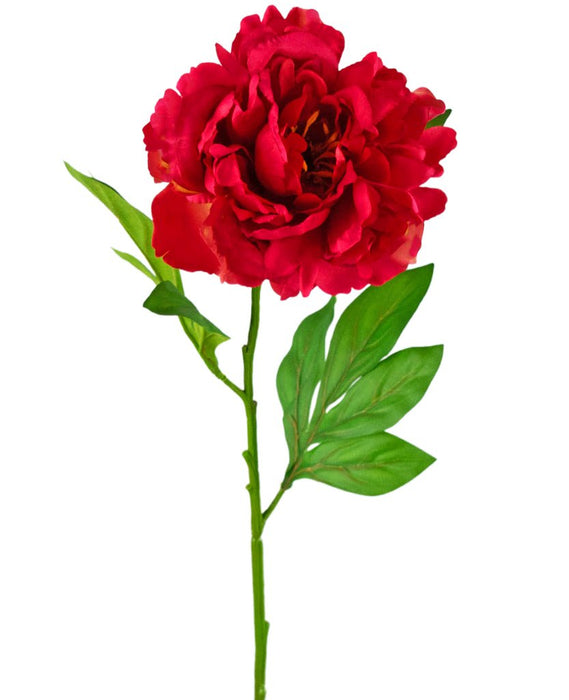 Peonia Artificiale Rossa