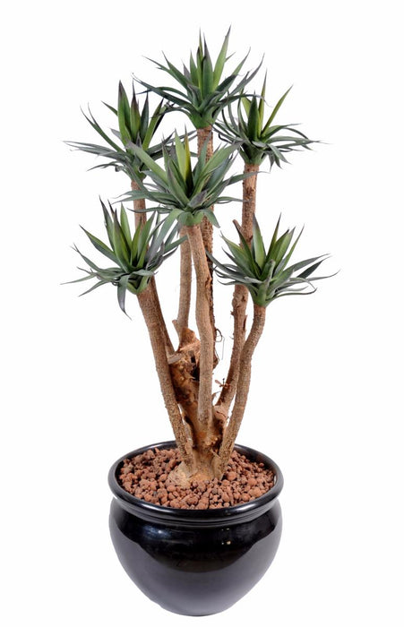 Pianta Di Agave Artificiale 72Cm 7 Steli Verde