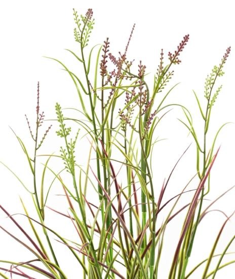 Pianta Acorus Artificiale Da Fiore In Vaso 45 Cm