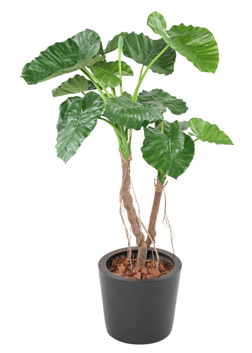 Pianta Artificiale Alocasia Calidora 130 Cm Decorazione