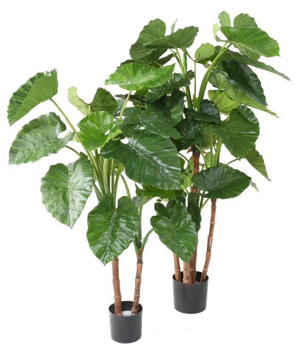 Pianta Artificiale Alocasia Calidora 130Cm Decorazione