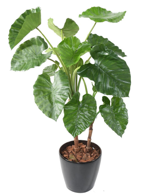 Pianta Artificiale Alocasia Calidora 130Cm Decorazione