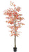Pianta Artificiale Aralia Rossa H.220Cm Per Interni