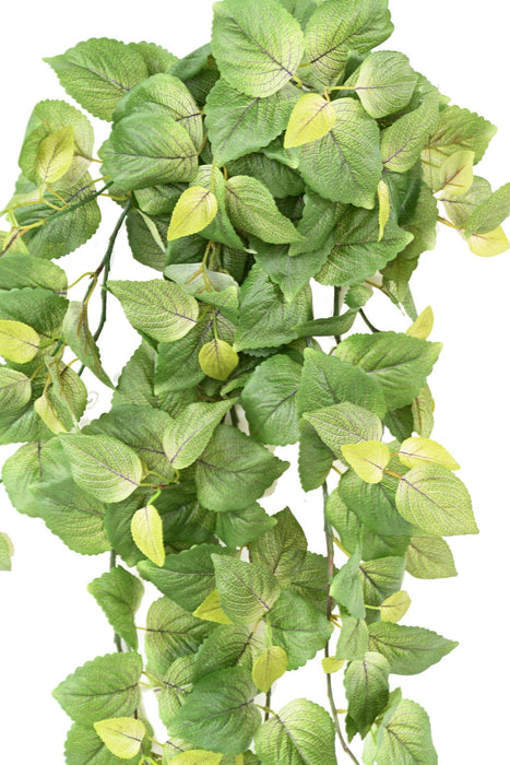 Pianta Coleus Artificiale Su Paletto 96 Cm Verde