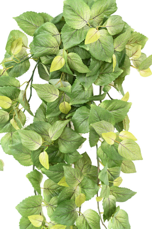 Pianta Coleus Artificiale Su Paletto 96 Cm Verde