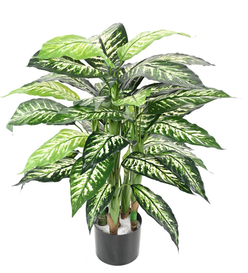 Pianta Artificiale Dieffenbachia 80Cm Decorazione Interni