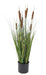 Pianta Di Erba Tifa Artificiale 90 Cm In Vaso