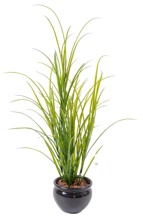 Pianta Artificiale Erba 100Cm Plastica