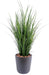 Pianta Artificiale Erba Fine 60Cm In Vaso