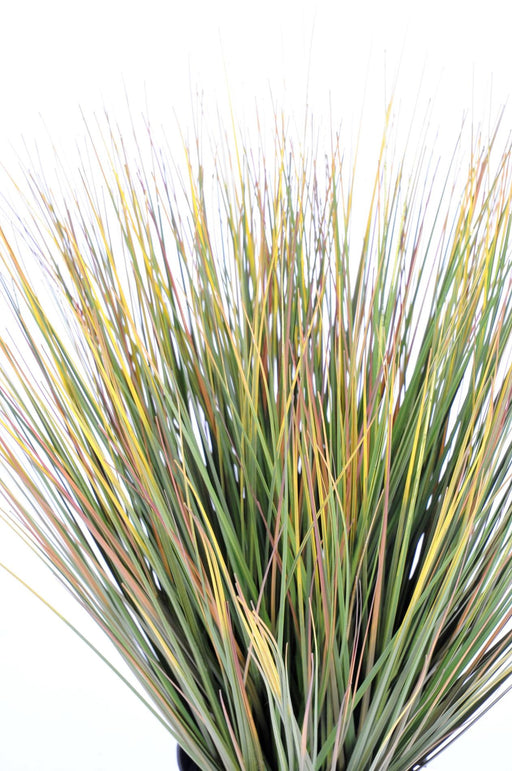 Pianta Artificiale Erba Cipolla Erba 75 Cm Verde Giallo