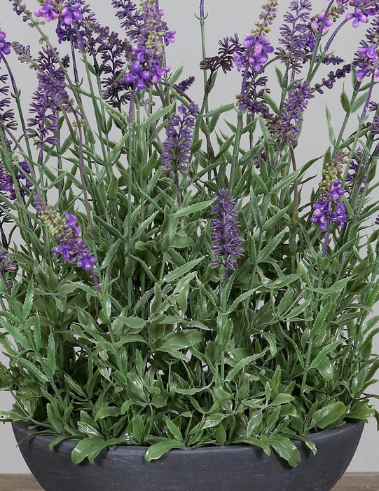 Pianta Di Lavanda Artificiale 50 Cm Decorazione Interna