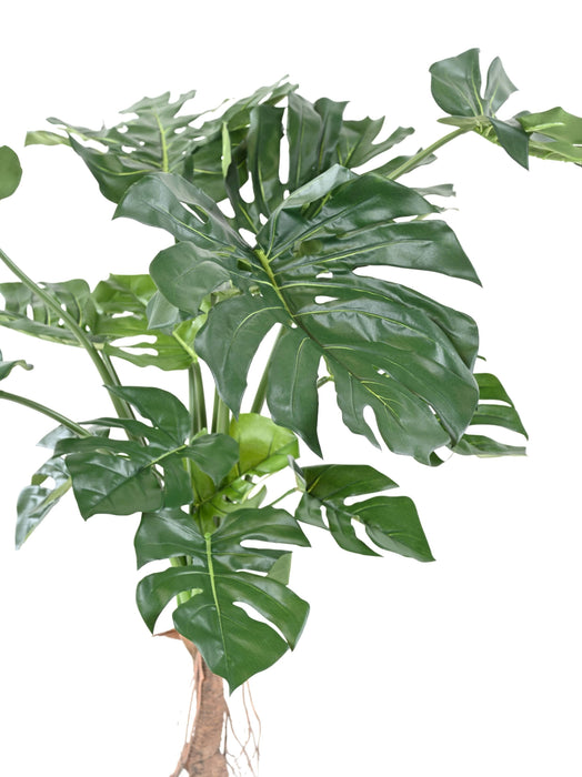 Pianta Artificiale Monstera Filodendro 130Cm