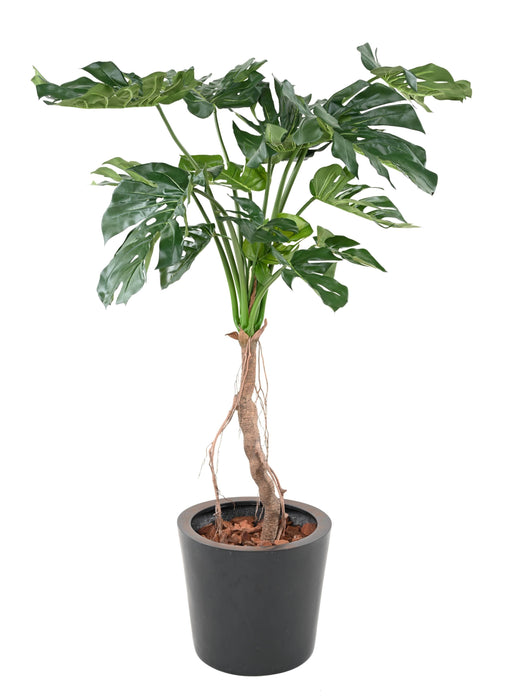 Pianta Artificiale Monstera Filodendro 130Cm