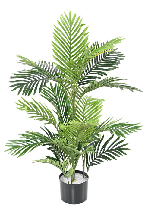 Pianta Artificiale Palma Areca 85Cm Verde
