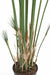 Pianta Artificiale Papyrus Cyperus 125Cm In Vaso