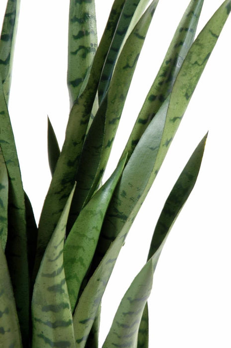 Pianta Artificiale Sansevieria 30 Foglie 110 Cm