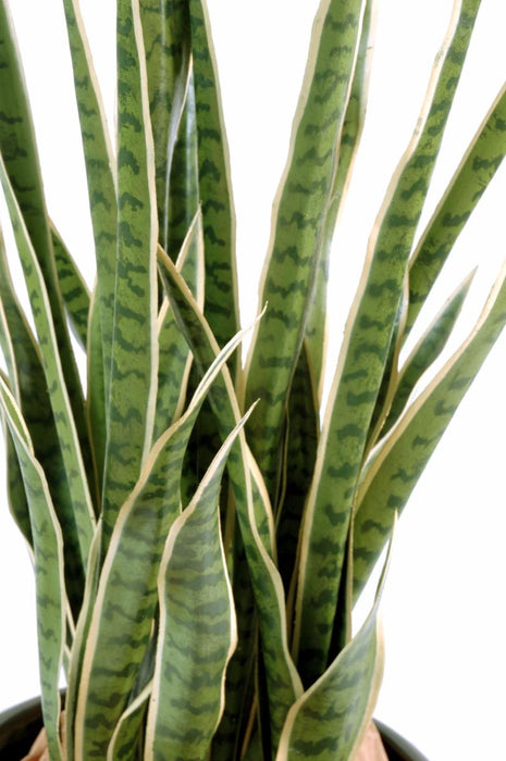 Pianta Artificiale Sansevieria 30 Foglie 110Cm