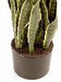 Pianta Artificiale Sansevieria 30 Foglie 110Cm