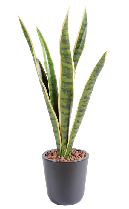 Pianta Artificiale Sansevieria 60Cm Decorazione Interni