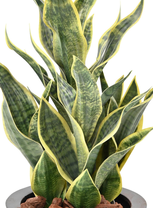 Pianta Artificiale Sansevieria 66Cm Decorazione Interni
