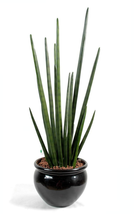 Pianta Artificiale Sansevieria Cilindrica 90 Cm