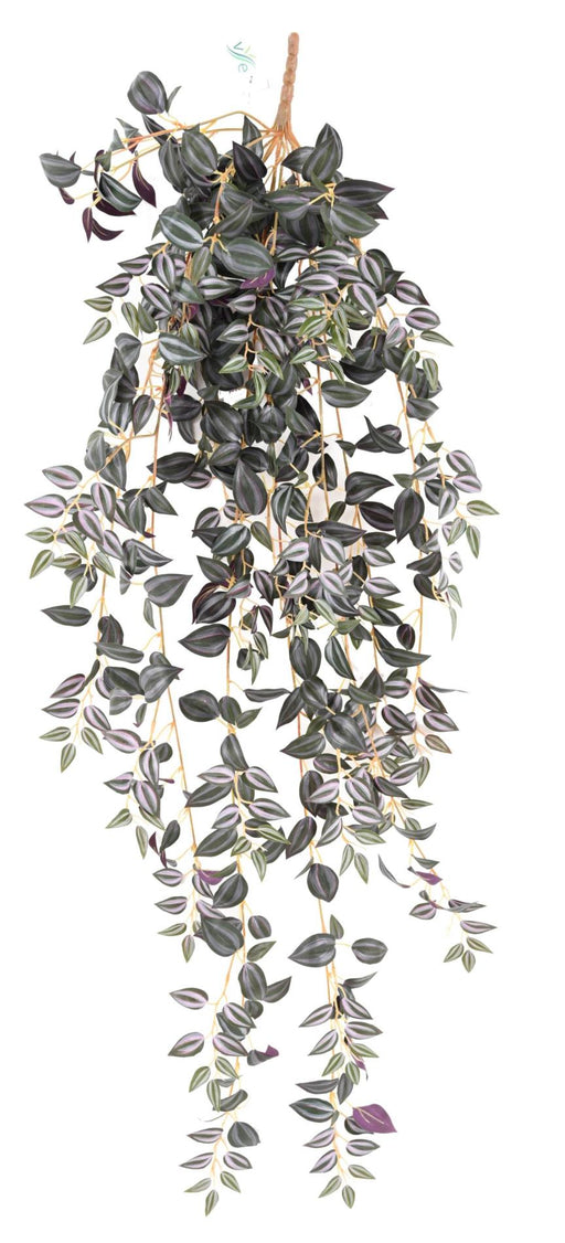 Pianta Artificiale Tradescantia H.110 Cm Verde Viola