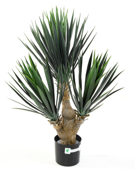 Pianta Yucca Artificiale 3 Tronchi 70Cm Decorazione Interna
