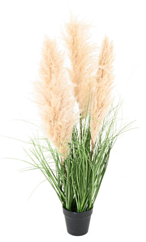 Pianta Erba Artificiale Carex 105Cm Verde