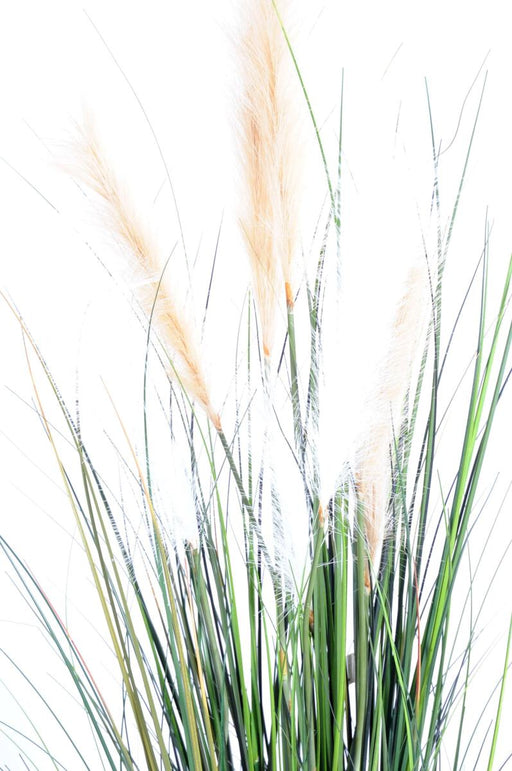 Pianta Erba Artificiale Carex 150 Cm Verde