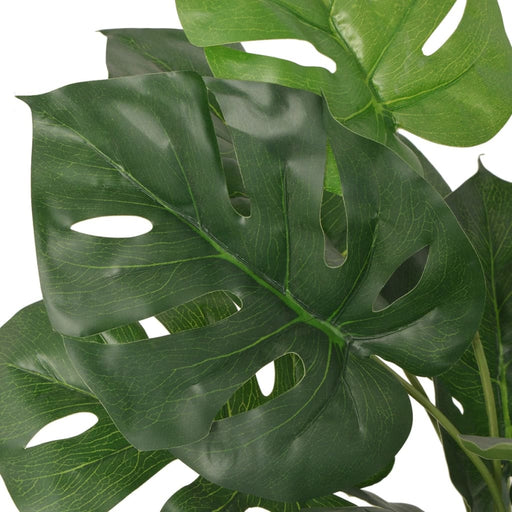 Pianta Monstera Artificiale Con Vaso 45 Cm Verde