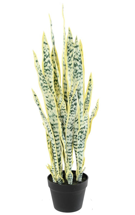 Pianta Sansevieria Artificiale 85 Cm 32 Foglie