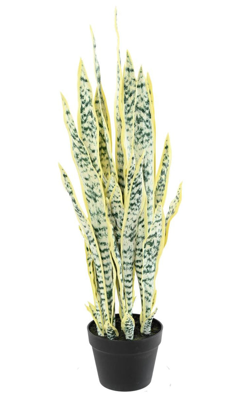 Pianta Sansevieria Artificiale 85 Cm 32 Foglie